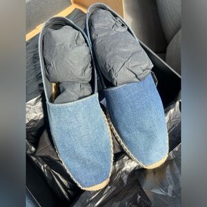 Saint Laurent YSL denim espadrilles 43 (10)